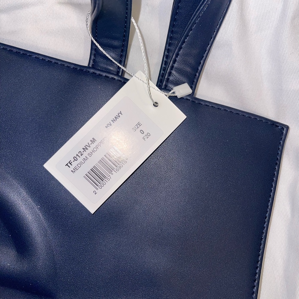 Telfar Navy Blue Shoulder Bag - Picture 3 of 5